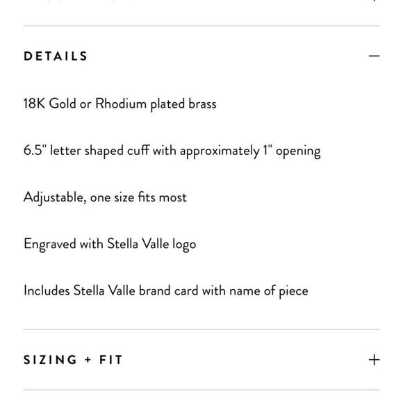 [stella valle] good plated “L” charm bracelet #4 - Picture 4 of 11